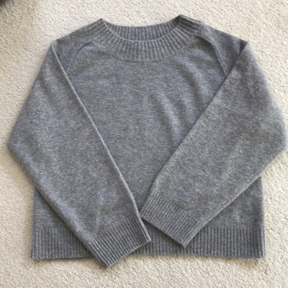 vince gray sweater